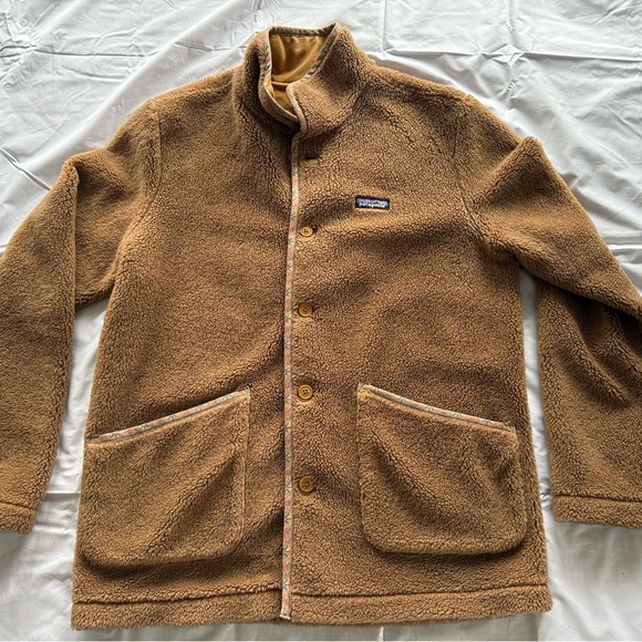 Patagonia Other - Patagonia Men's Tan Fleece Jacket